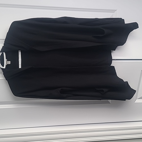 Waffleknit cardigan hooded sweater - Picture 1 of 7